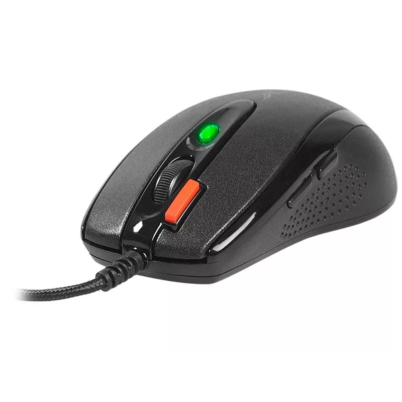 Gaming-muis A4Tech X-7120 USB Type-A ambidexter 2000 DPI, 3 ms, bedraad, zwart