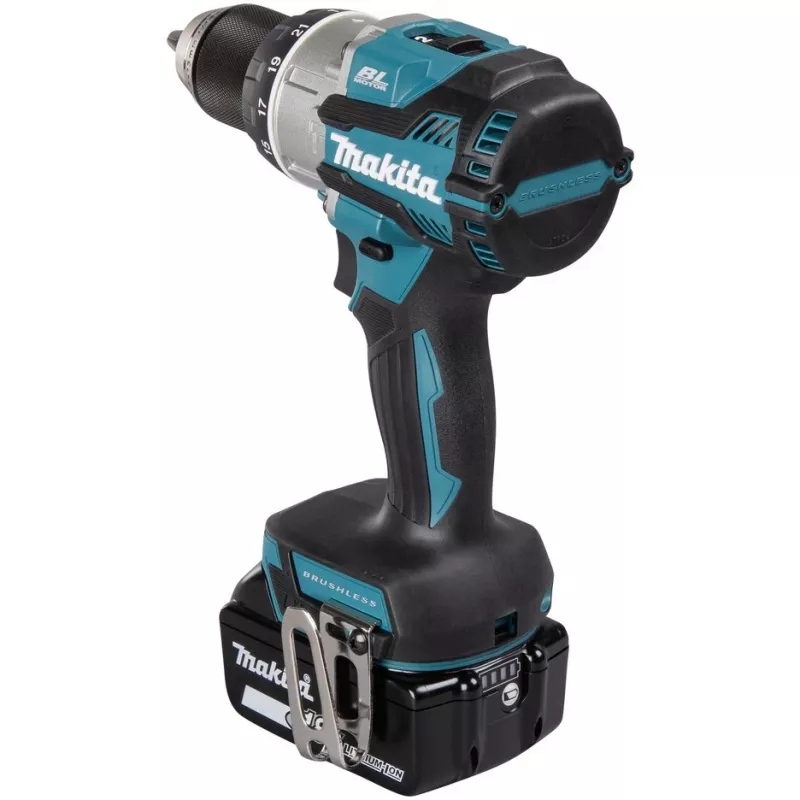Makita DHP489RTJ accuschroevendraaier/slagschroevendraaier 1800 tpm zwart, blauw