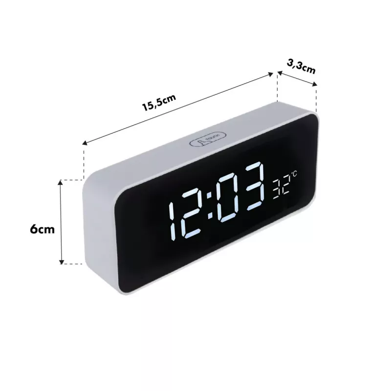 Greenblue, Sveglia, GB397 wekker met thermometer