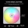 Ventilator Corsair RS140 ARGB 14 cm wit 330-1700 tpm