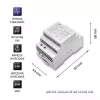 DIN-rail voeding QOLTEC 24V 2.5A 60W grijs