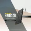 Draagbare powerbank Nitecore NB10000 — 10000 mAh, USB‑A + USB‑C, 38 W totale uitgang, grijs