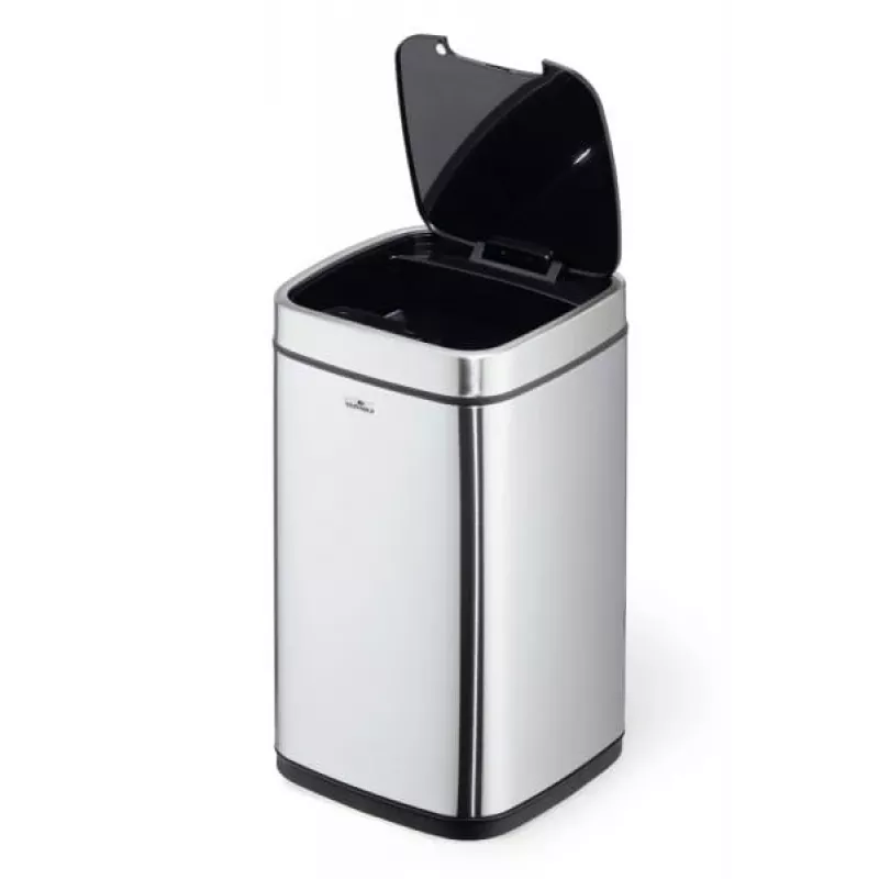 Durable TOUCH 12L rechthoekig RVS zilver zwart