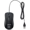 DICOTA - muis - ambidexter - laser - 3 knoppen - bedraad - USB - zwart (D32011)