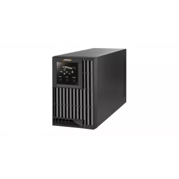 Infosec E4 Value 1000 onderbrekingsvrije stroomvoorziening (UPS) dubbelconversie (online) 1 kVA 3 AC-uitgangen