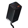 Oplader Baseus GaN3 Pro mobiele telefoon tablet zwart AC binnen 15V 3A