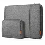 Sleeve-tas Inateck LB01006 voor 40,6 cm (16 inch) laptops, grijs