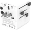 Reisadapter 20W GaN Nomad 2xUSB-C + 1xA