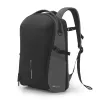 Rugzak XDDESIGN Bizz grijs P705.932 – waterafstotende, lichte stadsrugzak
