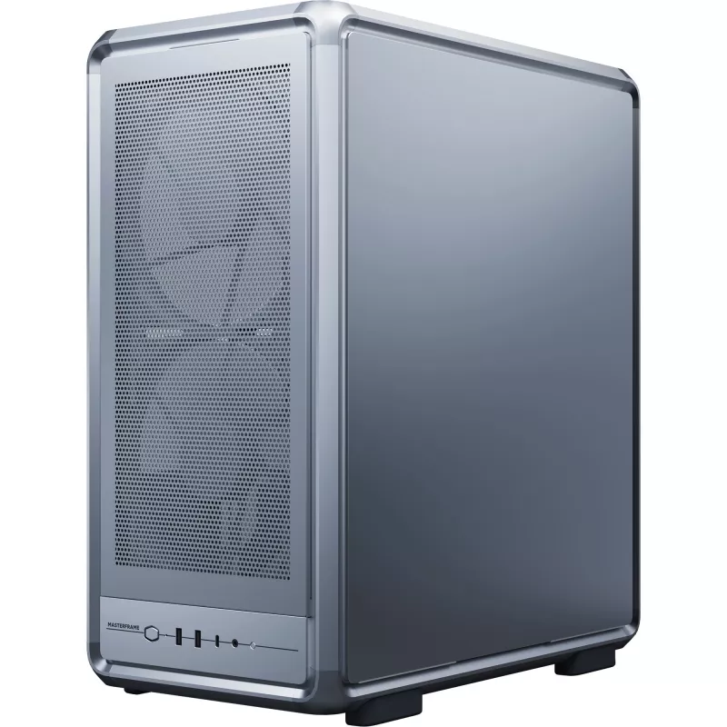 Cooler Master MasterFrame 500 Mesh PC-behuizing, midi-tower, E-ATX, gehard glas – zilver