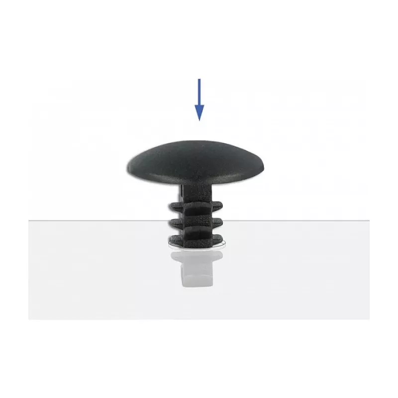 Kerstboomclip DeLOCK 60188 zwart nylon 10 stuks