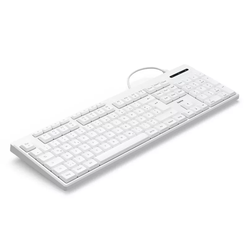 Bedrade toetsenbord Hama CK-200 USB wit