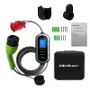 Elektrische auto-oplader QOLTEC 22 kW 400 V WiFi (TUYA) met 7 m kabel
