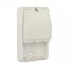 Opbouw- en verdeeldoos DELOCK 86262, wit, 82×120×31 mm