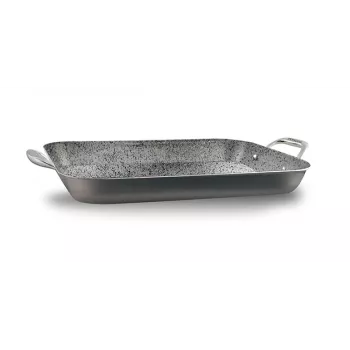 Gietijzeren steakgrill Pensofal Invictum Professional 35x26 cm, geribbelde grillpan