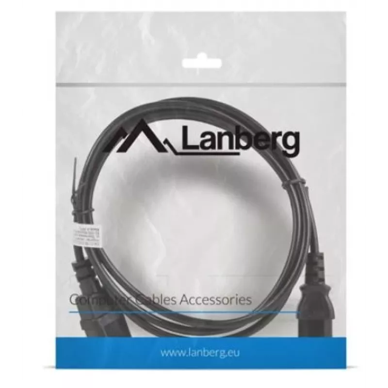 Netkabel Lanberg CA-C13E-10CC-0018-BK zwart 1,8 m