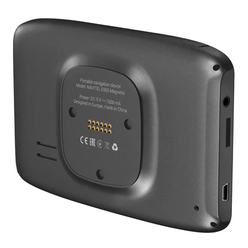 GPS-navigator Navitel Navitel E505 Magnetic – 5 inch TFT-touchscreen, 8 GB, MicroSD, handheld/vast, 161 g