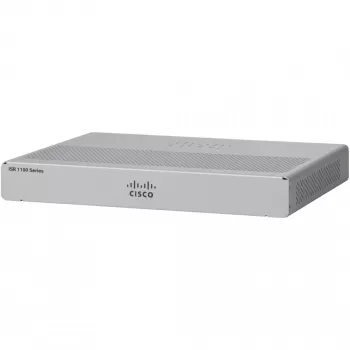 Router Cisco C1101-4P — Integrated Services tafelrouter, 4 x Gigabit Ethernet (GbE) poorten, GE WAN, USB 3+, 1 jaar garantie