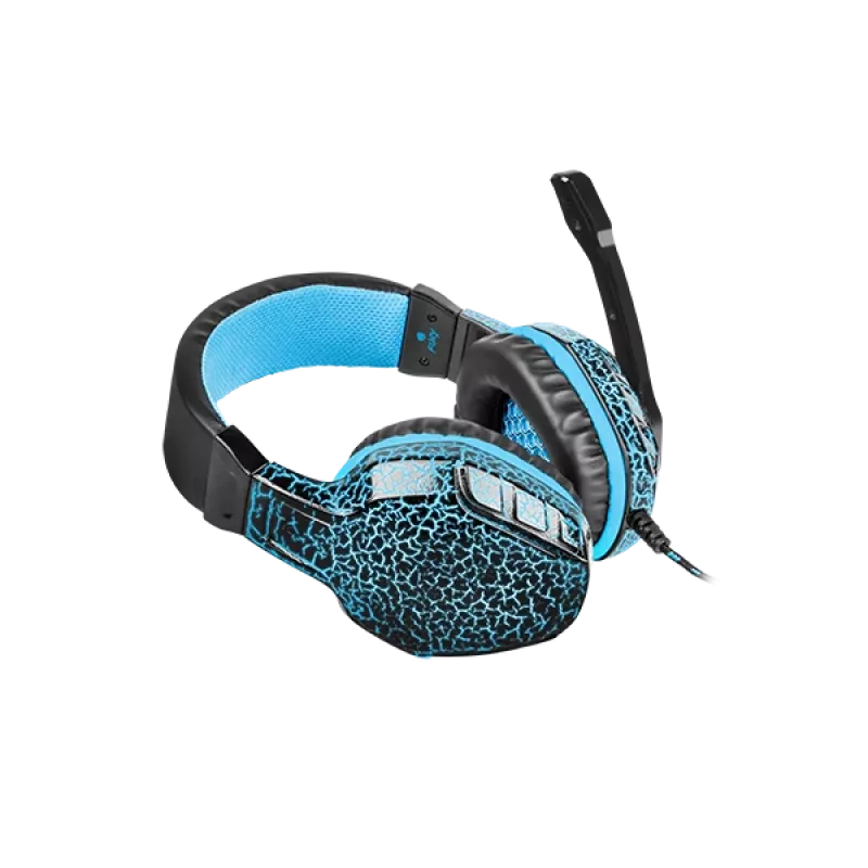 Koptelefoon voor gamers Fury Hellcat LED-verlichting
