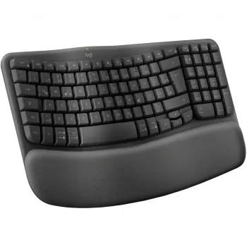 Logitech Wave Keys toetsenbord office RF Wireless + Bluetooth QWERTZ grafiet