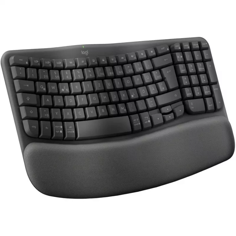 Logitech Wave Keys toetsenbord office RF Wireless + Bluetooth QWERTZ grafiet
