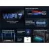 Tafelrouter MERCUSYS MR25BE EasyMesh Wi‑Fi 7 dual‑band 2,4/5 GHz, 3600 Mbit/s, 3× Gigabit-LAN, 4 externe antennes