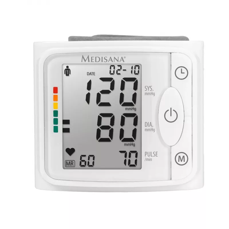 Medisana BW 320 polsbloeddrukmeter - automatisch, 2 gebruikers, 120 geheugenplaatsen