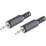 Kabelverbinder ShiverPeaks BS51300-2 2,5 mm zwart stekker 2 stuks