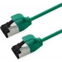 ROLINE S/FTP-patchkabel Cat.8.1, slank, PoE, groen, 0,3 m (21.15.3436)