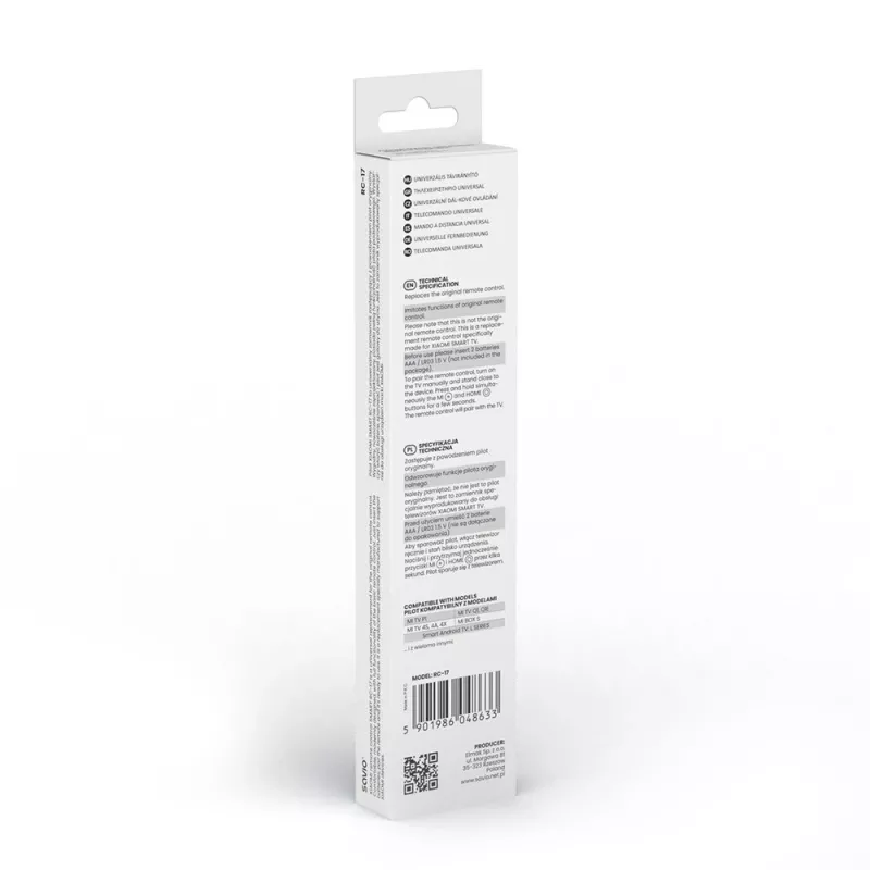 SAVIO RC-17 universele / vervangende afstandsbediening voor Xiaomi Smart TV