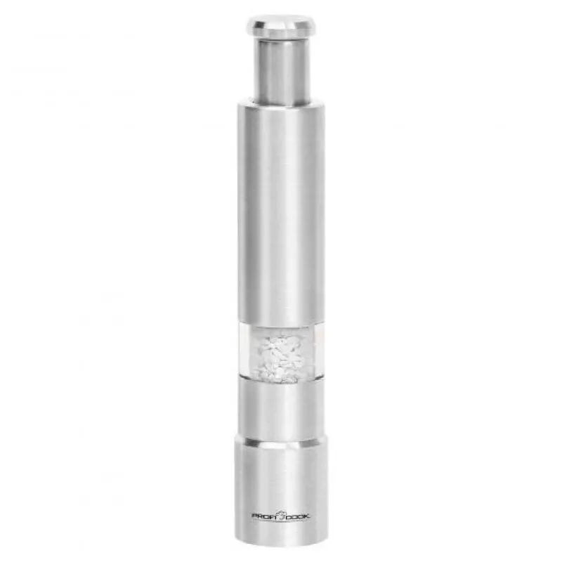 ProfiCook PC-PSM 1160 zout- en pepermolenset roestvrij staal, transparant