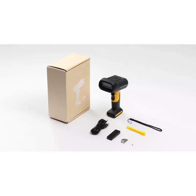 Inateck barcodescanner 75 zwart [BCST-75 zwart]