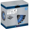 Bosch Heavy for Metal 2608622059 gevlochten staaldraad schijfborstel, Ø 115 mm, 0,5 mm staaldraad, M14, voor haakse slijpers