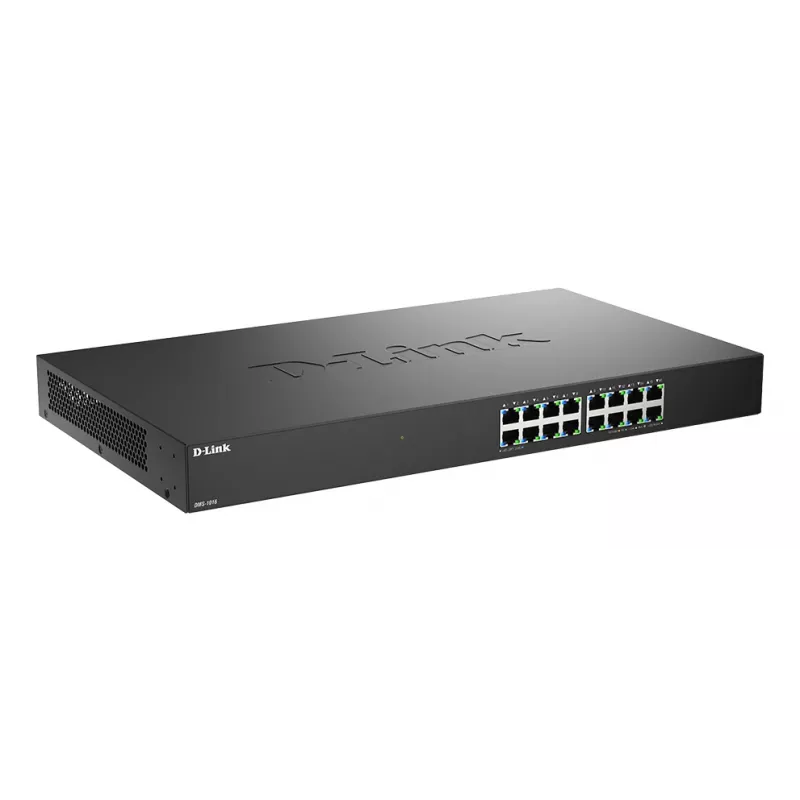 D-Link 16-poorts 2.5G Multi-Gigabit unmanaged switch, unmanaged, L2+, 2.5G Ethernet (100/1000/2500)