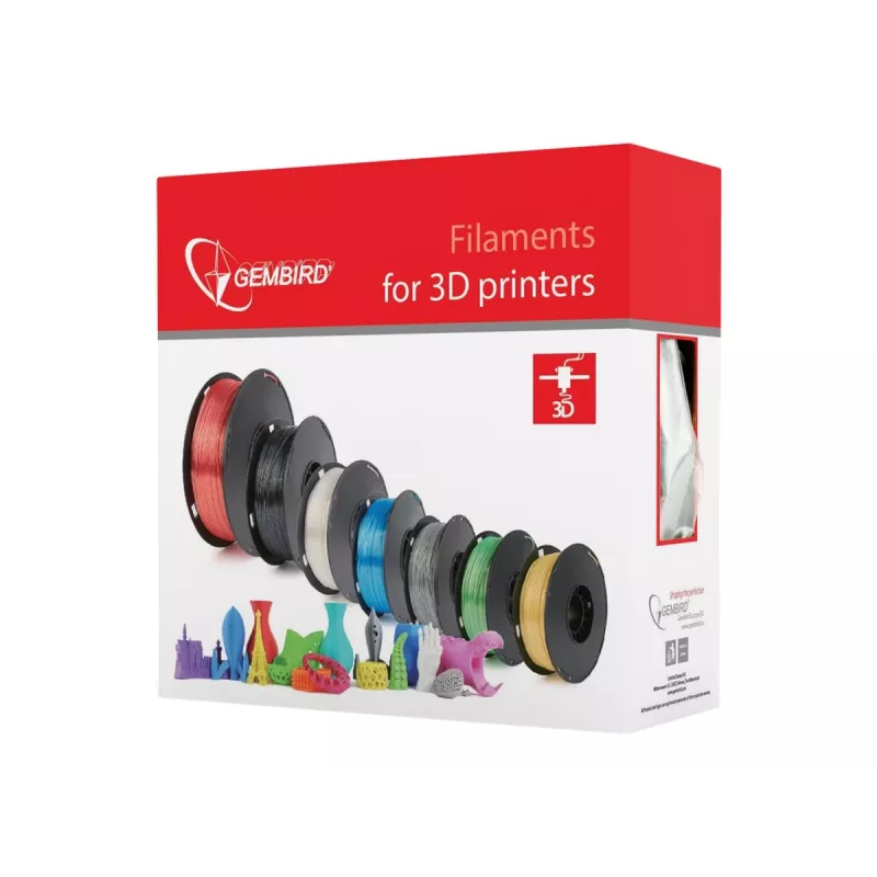 3D-printmateriaal Gembird 3DP-PLA1.75-02-MAR
