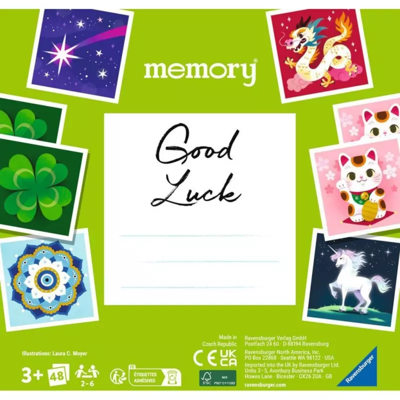 memory moments - Good Luck, memoryspel