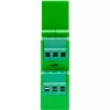 Shelly Pro Dimmer 2PM inbouw blauw, groen, grijs