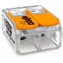 WAGO 221-612 - recht - 450 V - oranje - transparant - EN 60664