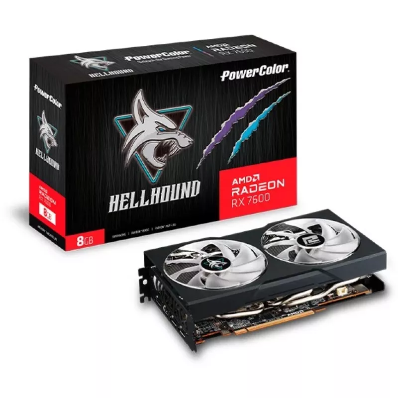 Grafische kaart AMD Radeon RX 7600 8 GB GDDR6