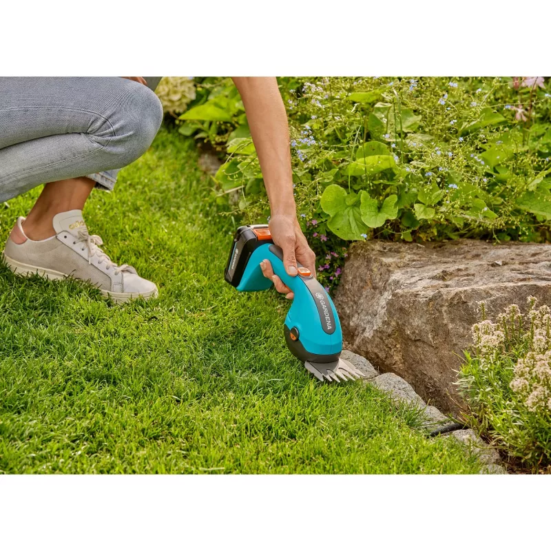 Accu-grasschaar Gardena 14750-30 8 cm 18 V zwart groen