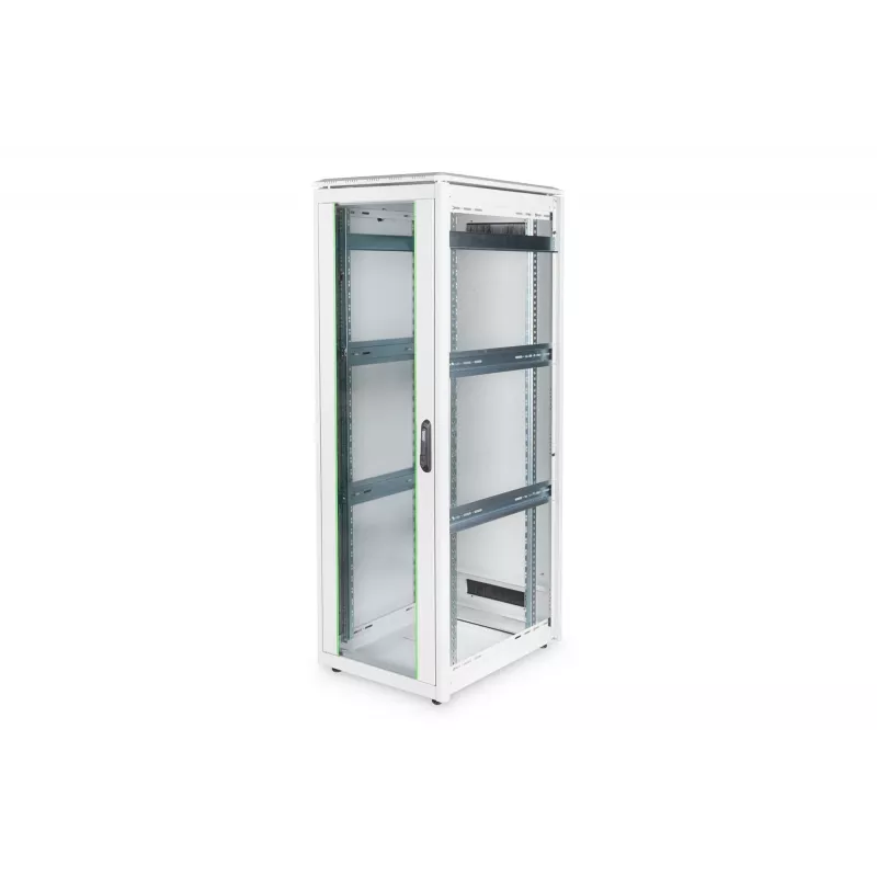 DIGITUS 36HE Unique netwerkkast 600x800mm glazen deur grijs