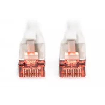 Netwerkkabel Digitus CAT 6 S/FTP RJ-45 30m grijs