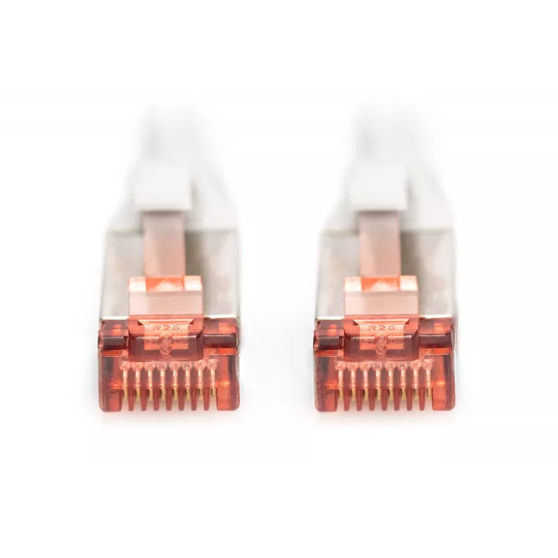 Netwerkkabel Digitus CAT 6 S/FTP RJ-45 30m grijs