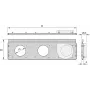 Schroff ventilatoreenheid 84HP 220D compleet (24572411)