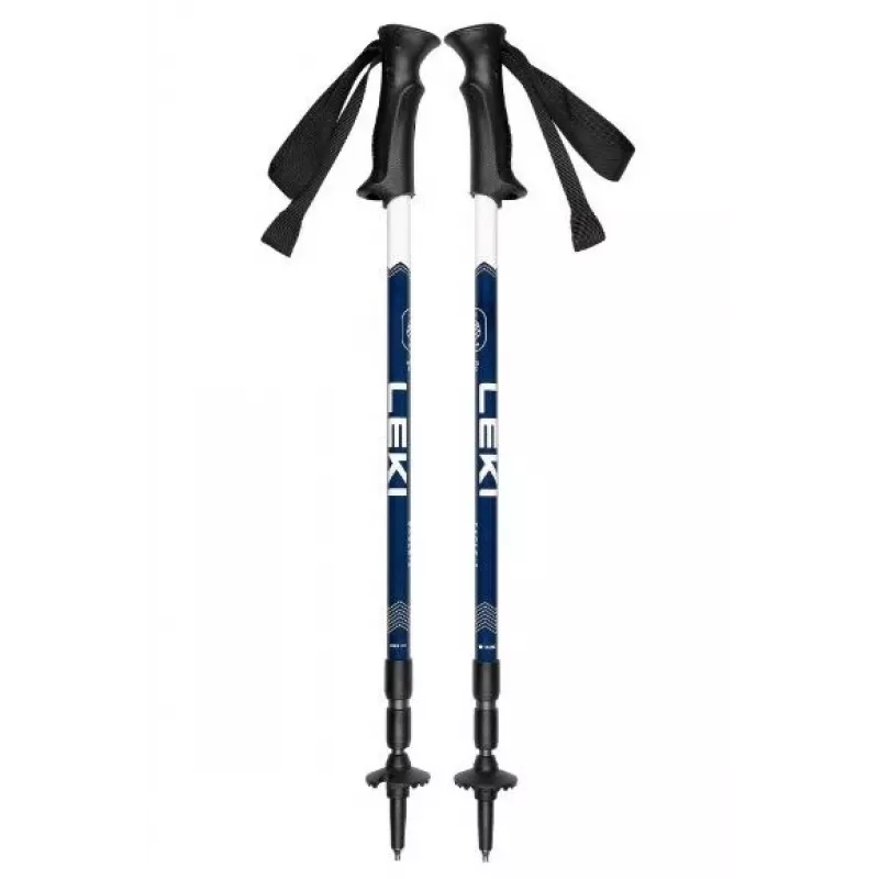 Leki Eagle trekkingstokken, aluminium, blauw-wit