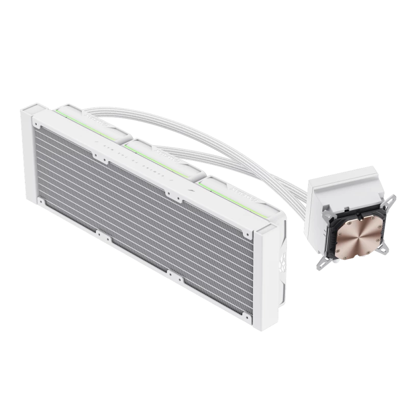 Gamemax | CPU-vloeistofkoeler | HAILSTORM 360 LCD | wit