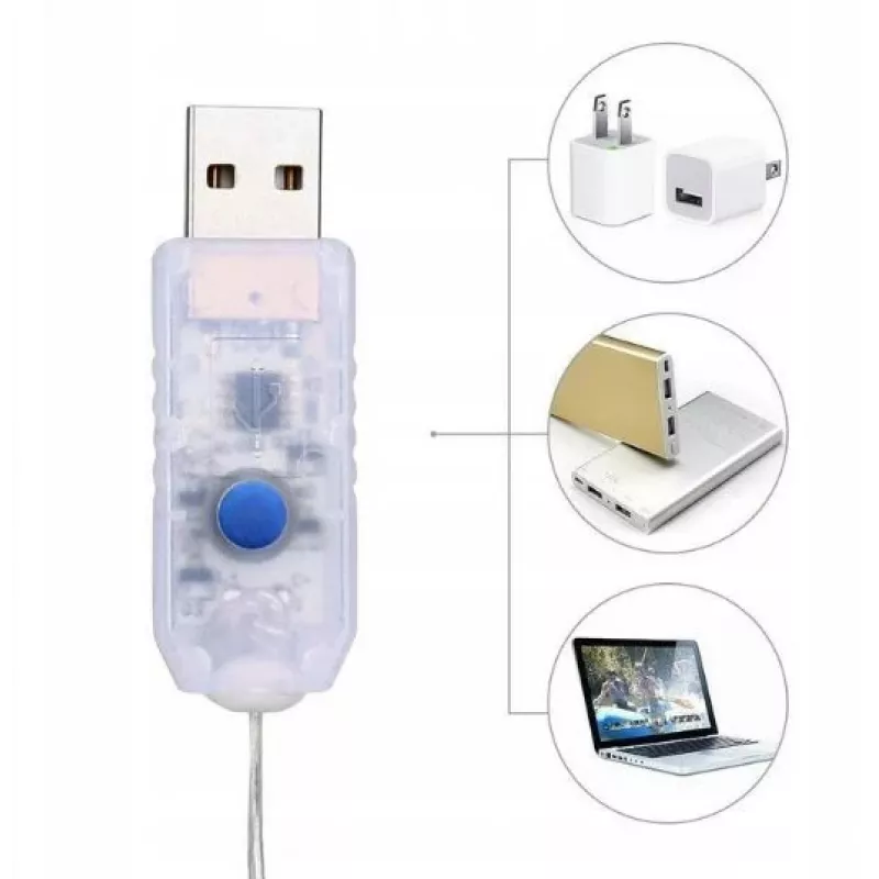 LED-gordijn Extralink KURTYNA LED 3x3 met afstandsbediening (model EX.73172)