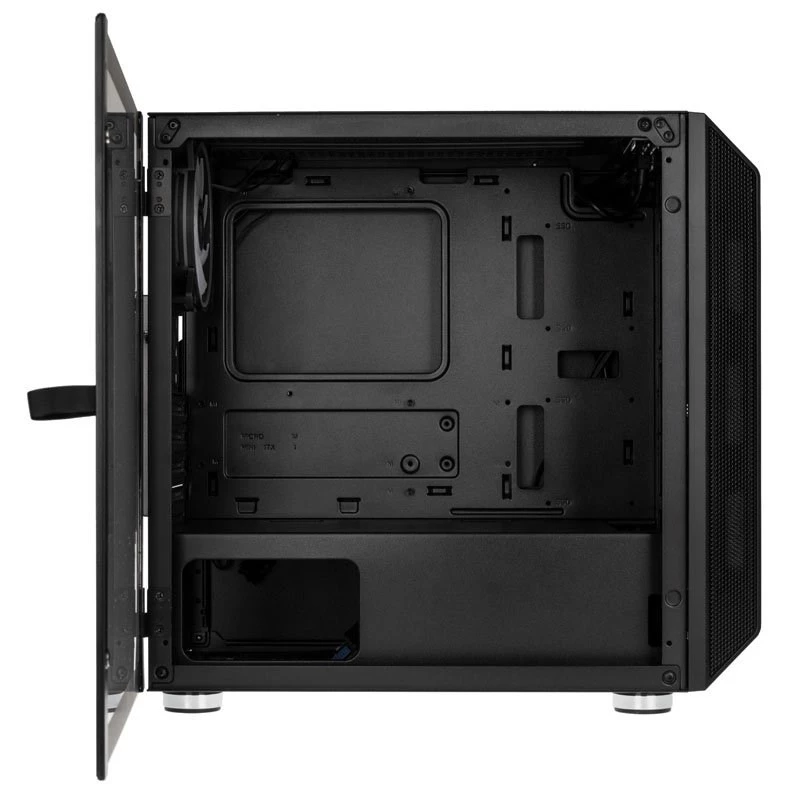 Kolink Citadel Mesh RGB Micro-ATX-behuizing – zwart