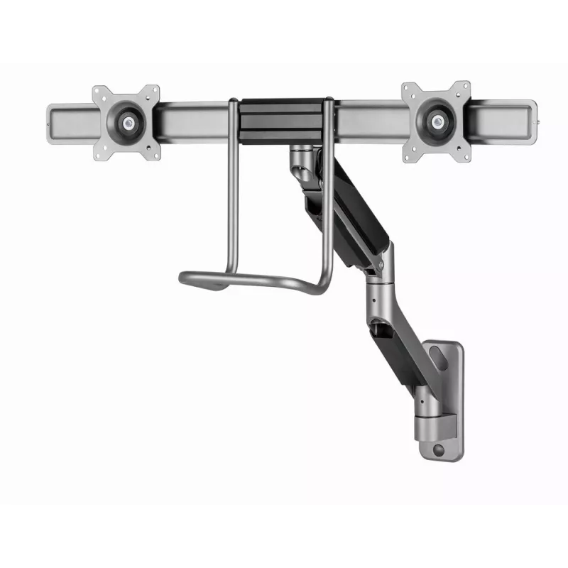 Gembird verstelbare wandhouder voor 2 displays 17''-32'' tot 8 kg MA-WA2-02