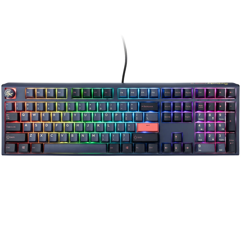 Ducky One 3 toetsenbord gaming USB blauw